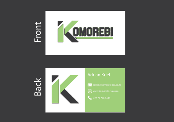 Komorebi Business Card Design.